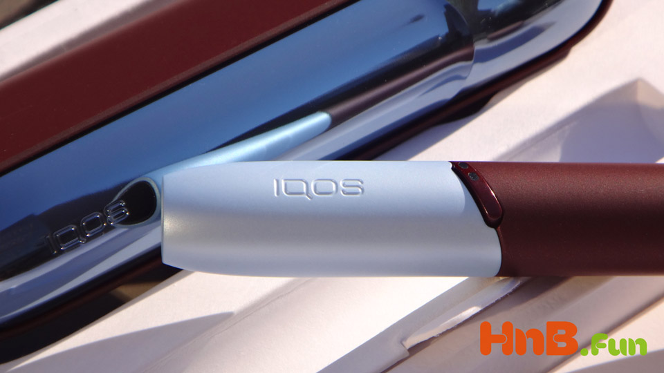 IQOS 3 DUO Frosted Red Icy Blue Holder Cap Hong Kong