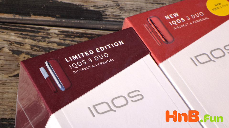 IQOS 3 DUO Frosted Red Nordic Cherry Starter Kit Hong Kong New Box Color
